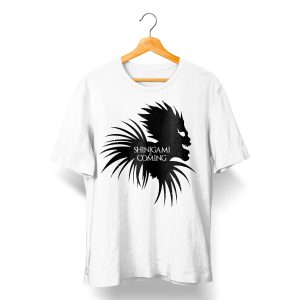 تی شرت با طرح دث نوت Death Note Shinigami Is Coming