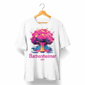 تی شرت با طرح اوپنهایمر Oppenheimer Barbenheimer 2023